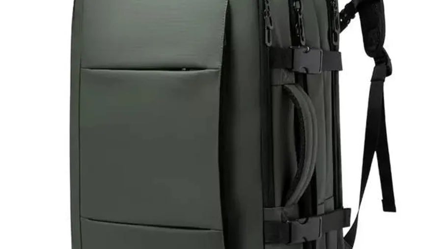 Laptop and commuter backpack with padded laptop sleeve