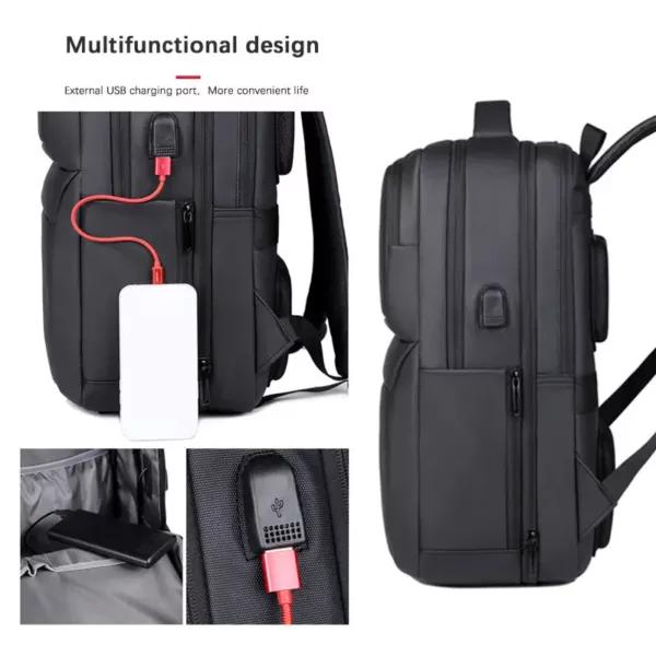 Thick Breathable Large Capacity Custom Logo Laptop Backpack