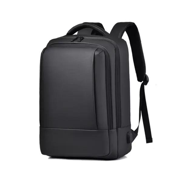 Business Waterproof Polyester Laptop Backpack with Side Handles